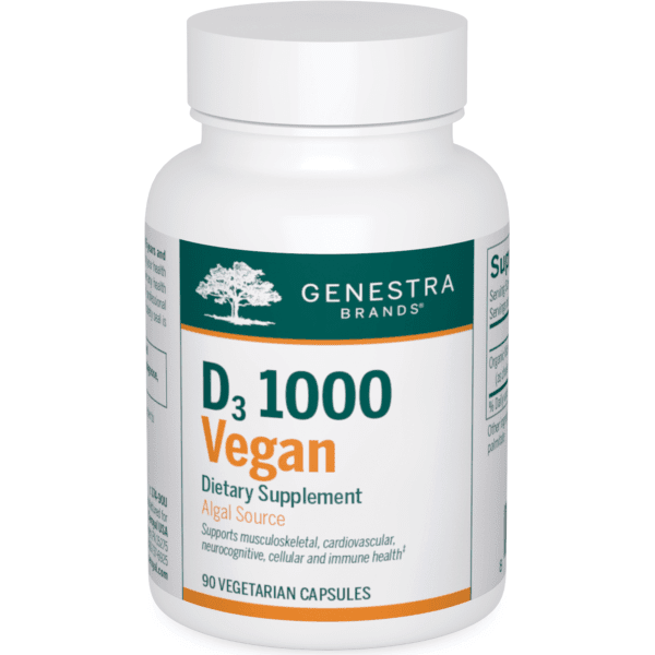 D3 1000 Vegan 90 count