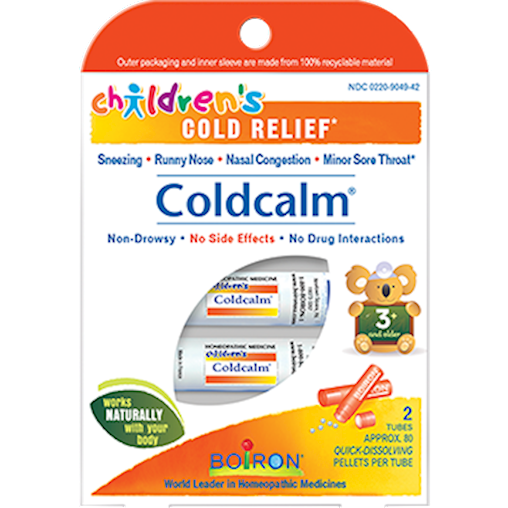 Children’s Coldcalm Pellets 2 tubes