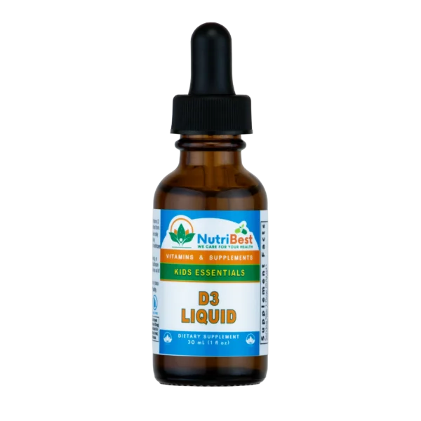 D3 Liquid Supplement for Kids