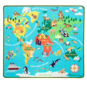 Round the World Travel Rug