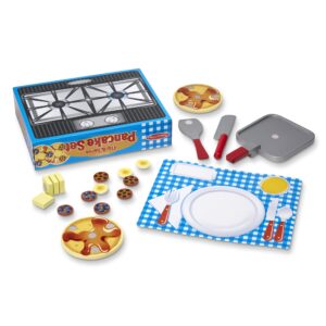 Flip & Serve Pancake Set – Wooden Play Food