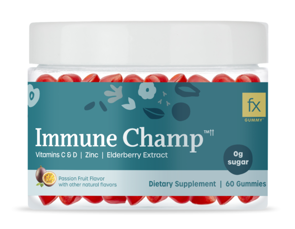 fxic60 immune champ jar 60gummies 1