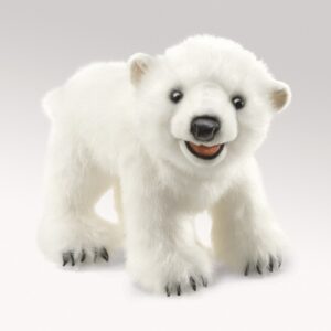 Polar Bear Cub Puppet – Folkmanis