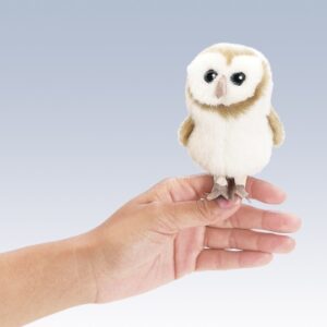 Mini Barn Owl Finger Puppet – Folkmanis