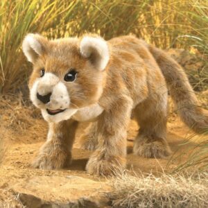 African Lion Cub Puppet – Folkmanis