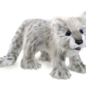 Snow Leopard Cub Puppet – Folkmanis