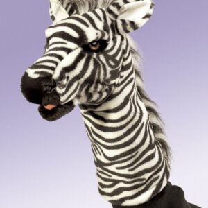 Zebra Stage Puppet – Folkmanis