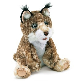Bobcat Kitten Puppet – Folkmanis