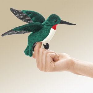 Mini Hummingbird Finger Puppet – Folkmanis