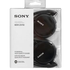 Sony stereo headphones MDR-ZX110  (Black)