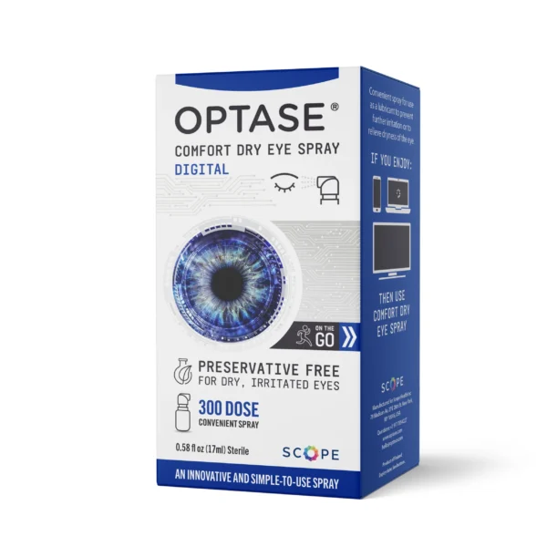 OPTASE Digital Dry Eye Spray Box Left scaled 1