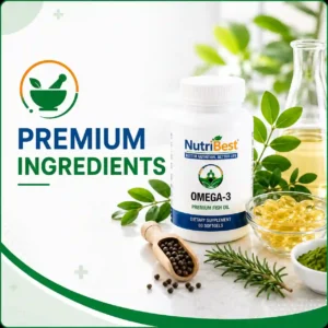 Green leaf icon for NutriBest premium ingredients
